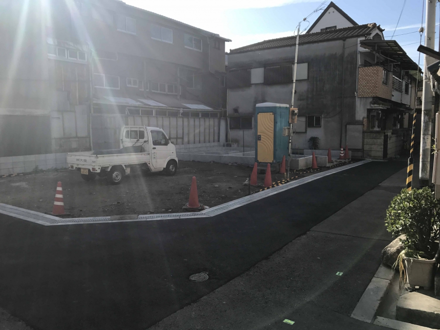 【公共工事】大阪市西成区道路拡幅工事
